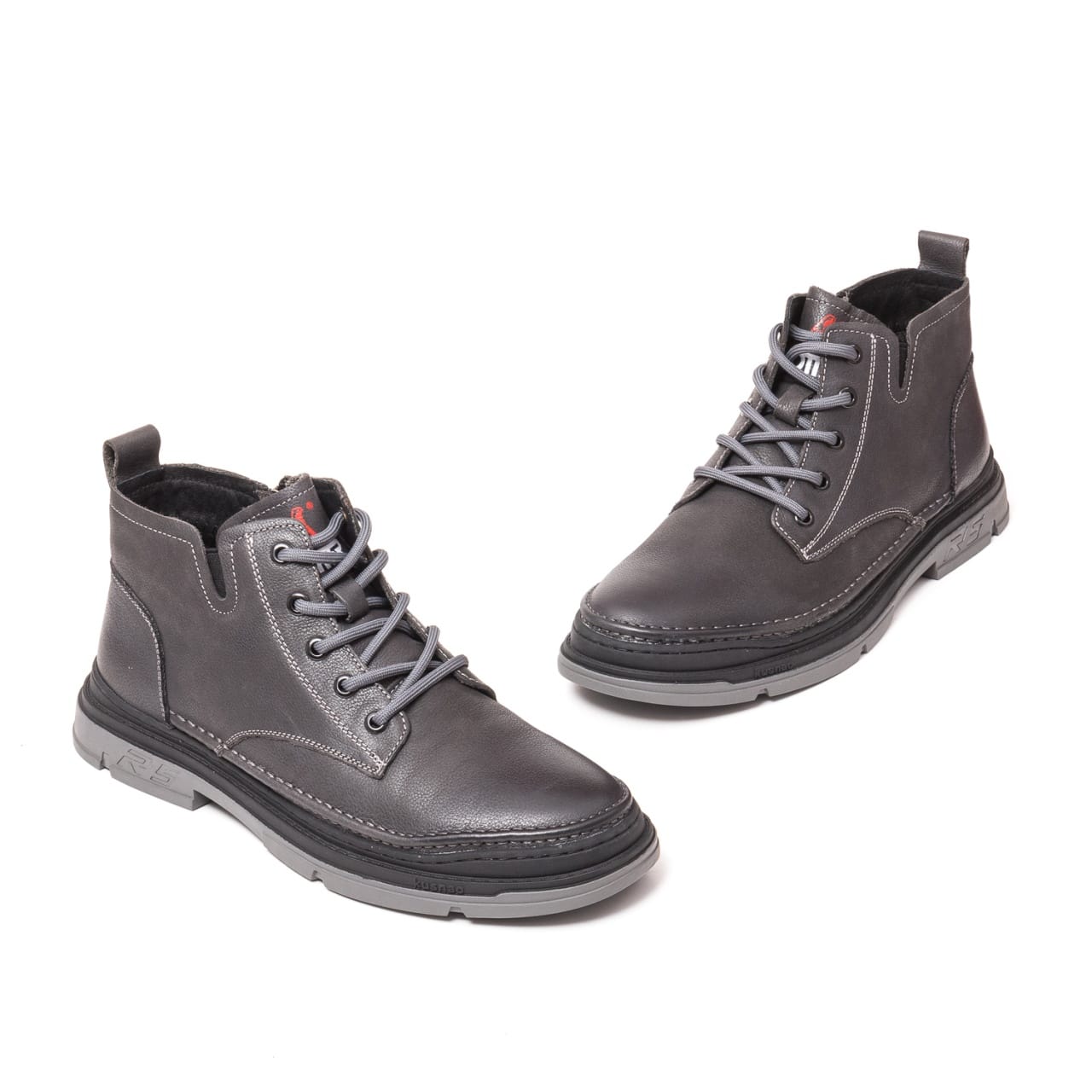 Ghete barbati gri, 7CCJ30003 51-N - imagine 2