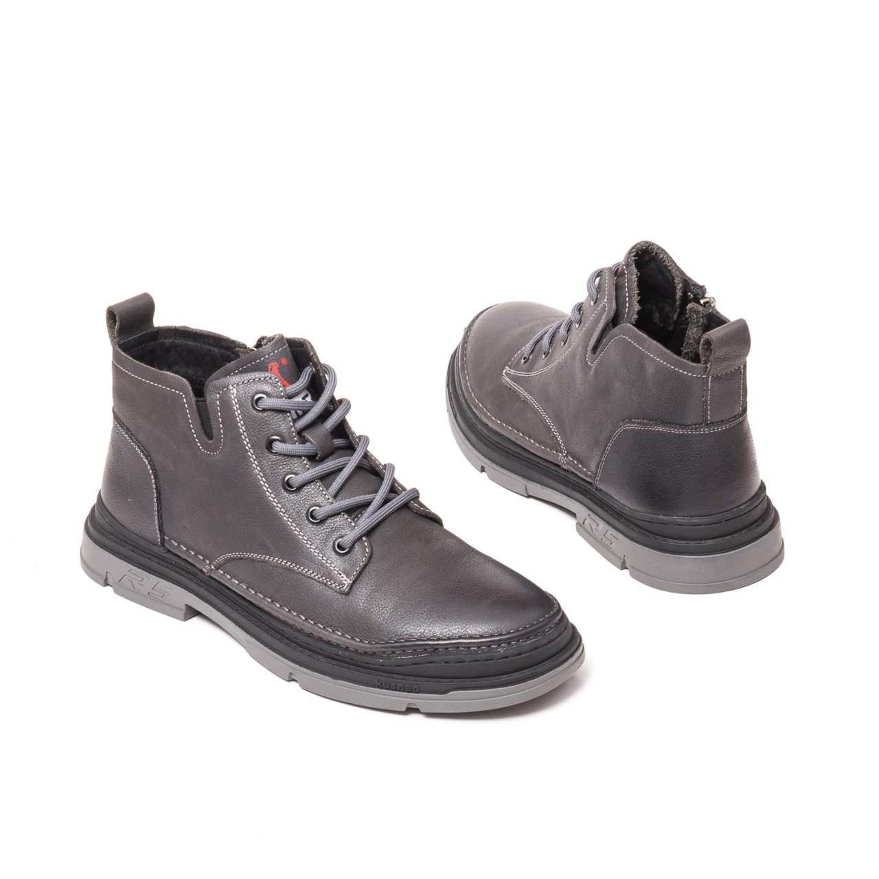 Ghete barbati gri, 7CCJ30003 51-N - imagine 6