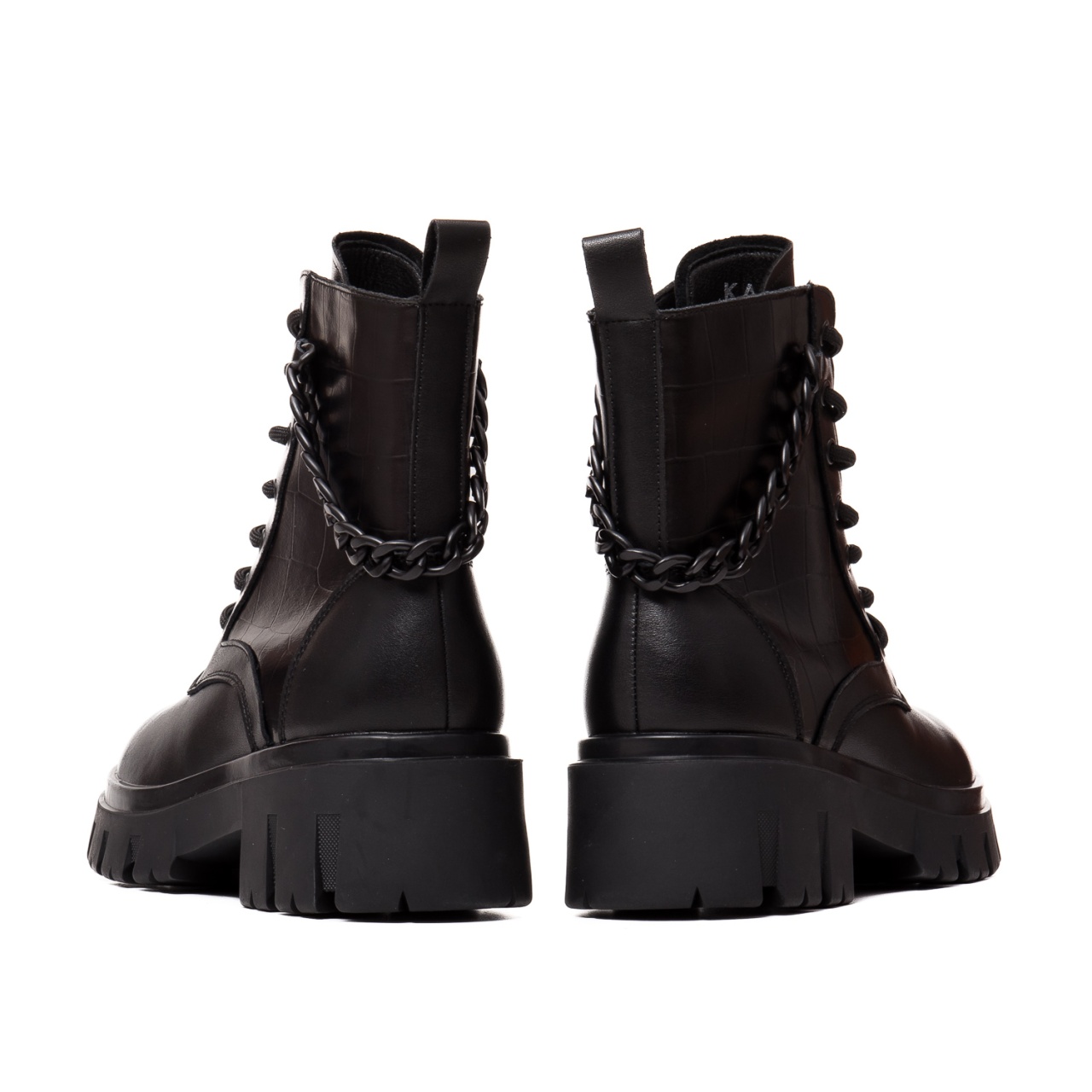 Ghete dama Karisma din piele, V4VA30021 01-N - imagine 3