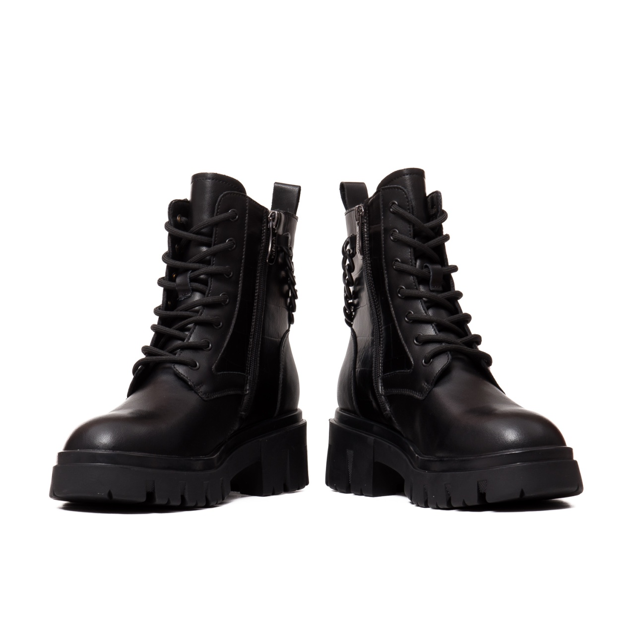 Ghete dama Karisma din piele, V4VA30021 01-N - imagine 4