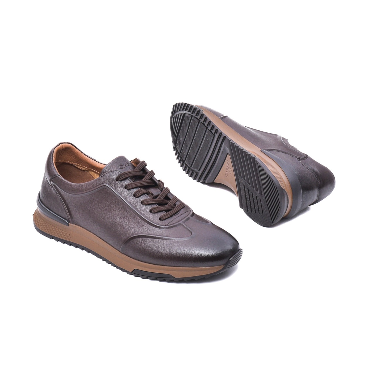 Pantofi barbati casual, piele naturala, 3M06002D32 C4-N, maro - imagine 5