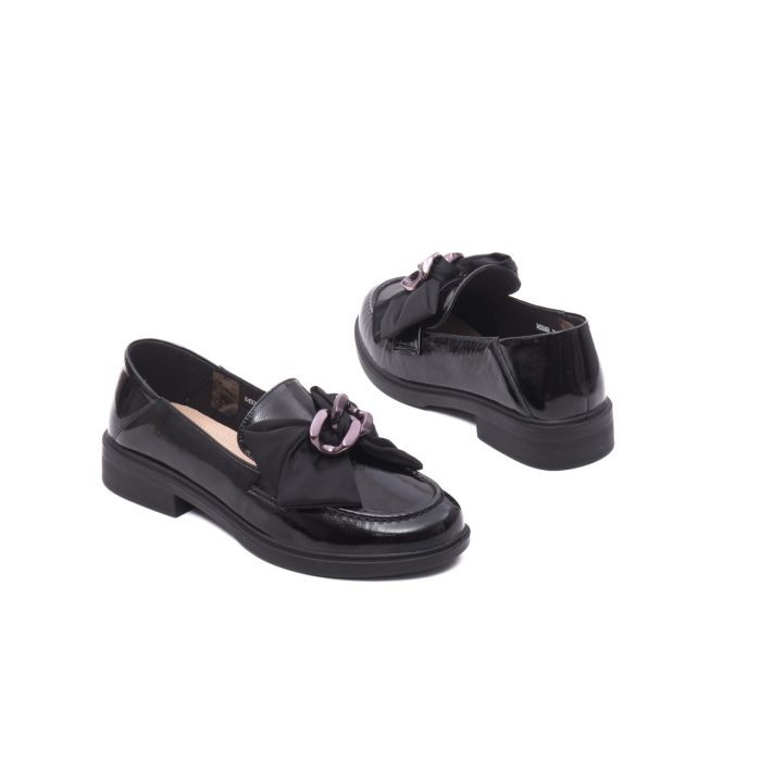 Pantofi casual dama cu toc mic X4X450040B 01-L - imagine 6