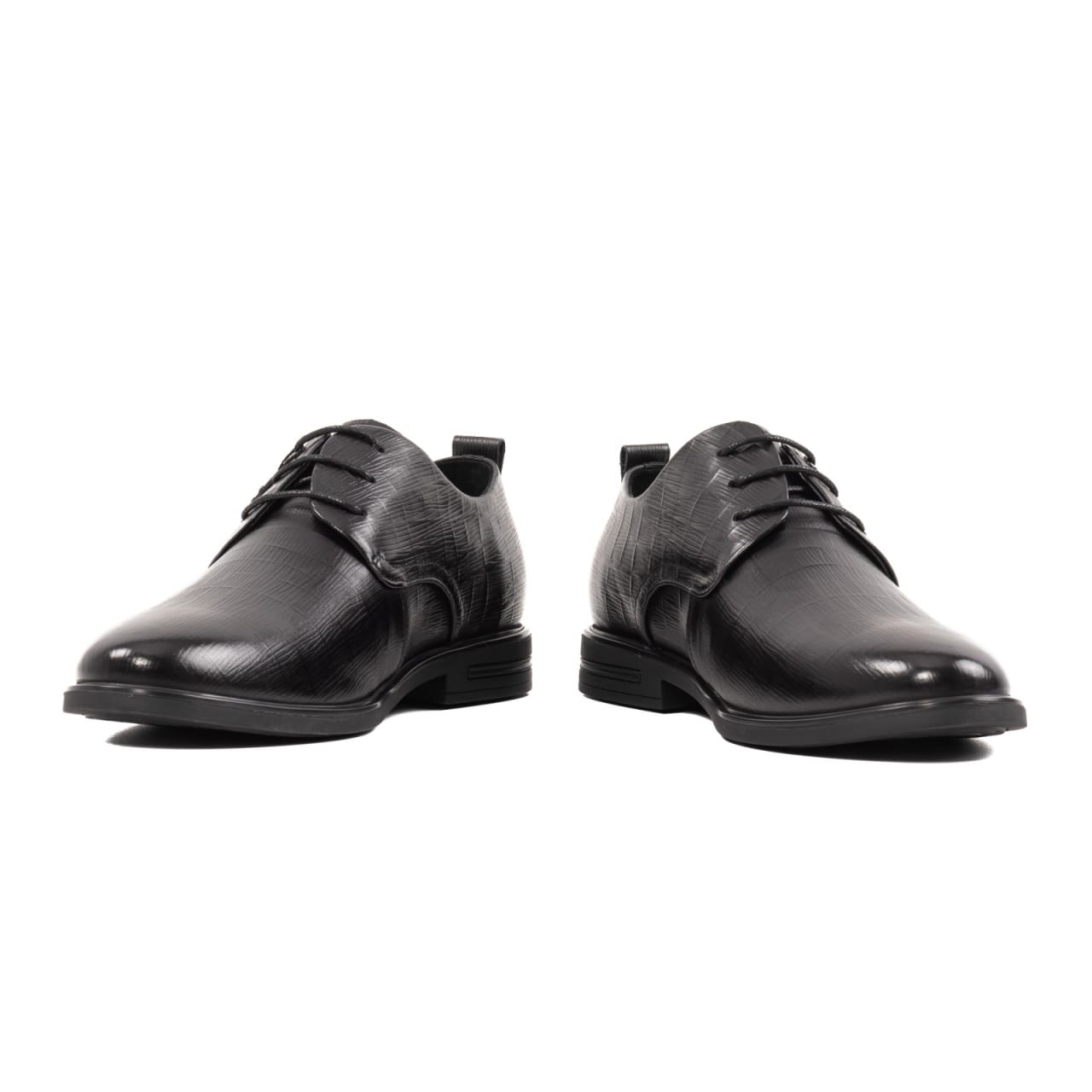 Pantofi eleganti barbati, piele naturala, E6L99399 01-N, negru - imagine 5