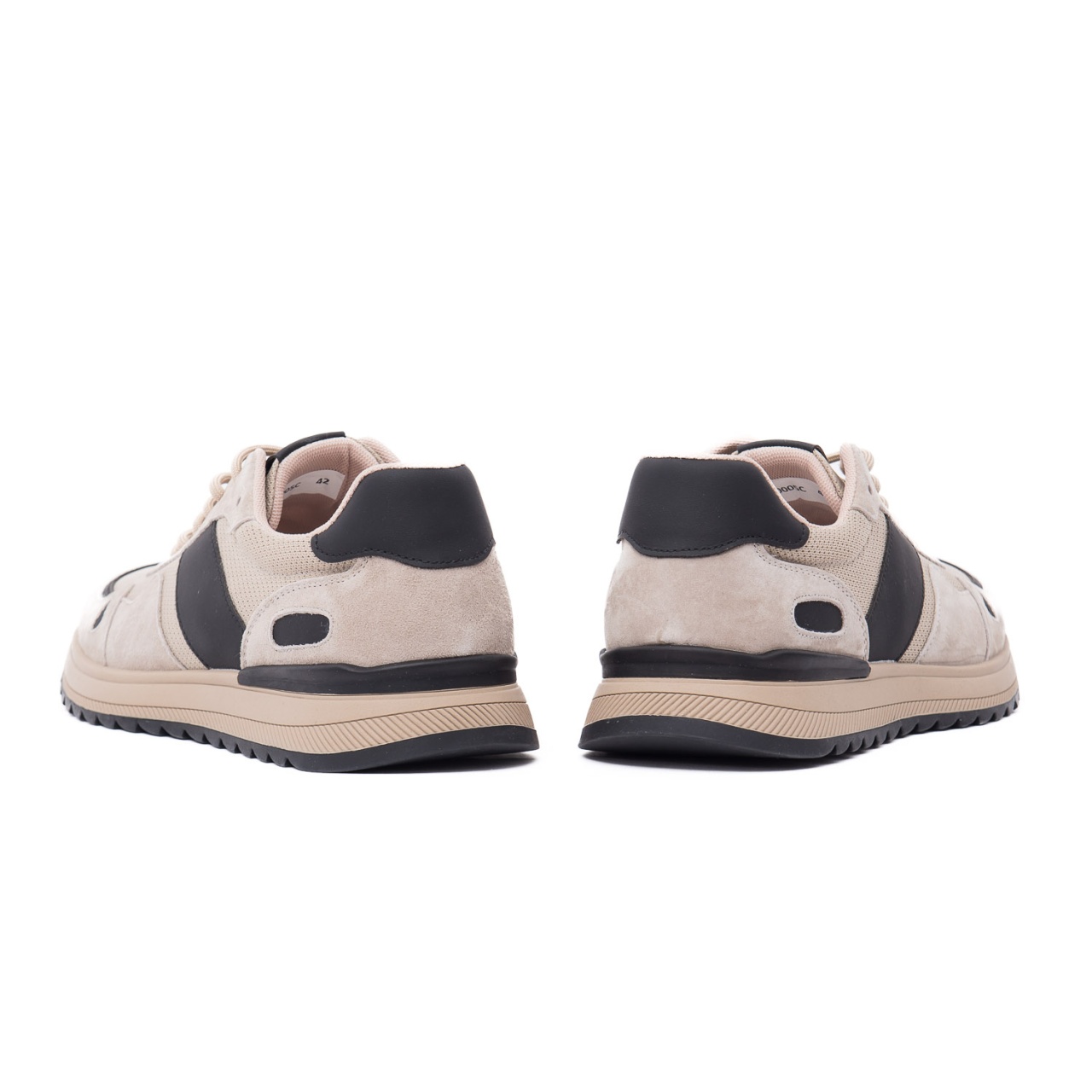 Pantofi vara bărbătești Otter E6E660005C H1-Z din material textil, gri diverse - imagine 6