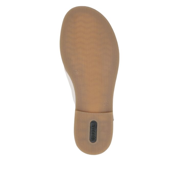 Sandale dama casual, Remonte D3674-60 din piele naturala, crem - imagine 8