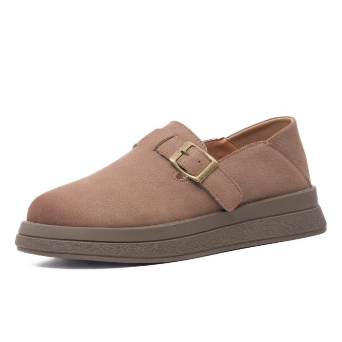 Pantofi dama din piele naturala, Feeling, 2809, coffee