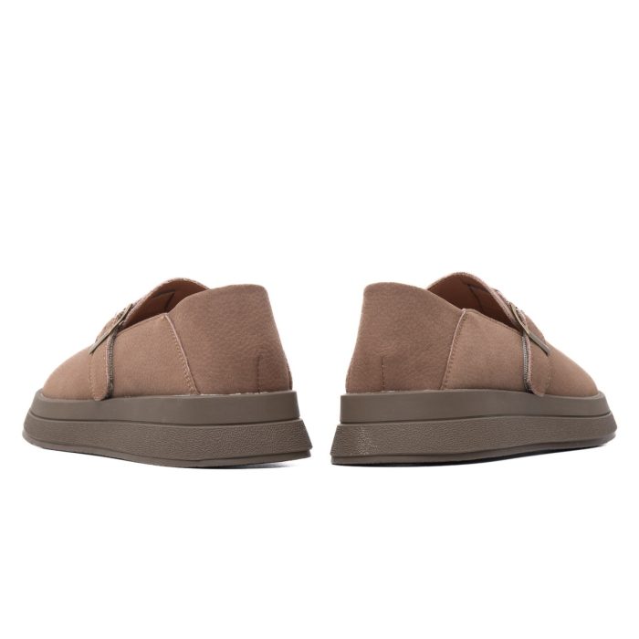 Pantofi dama din piele naturala, Feeling, 2809, coffee - imagine 6