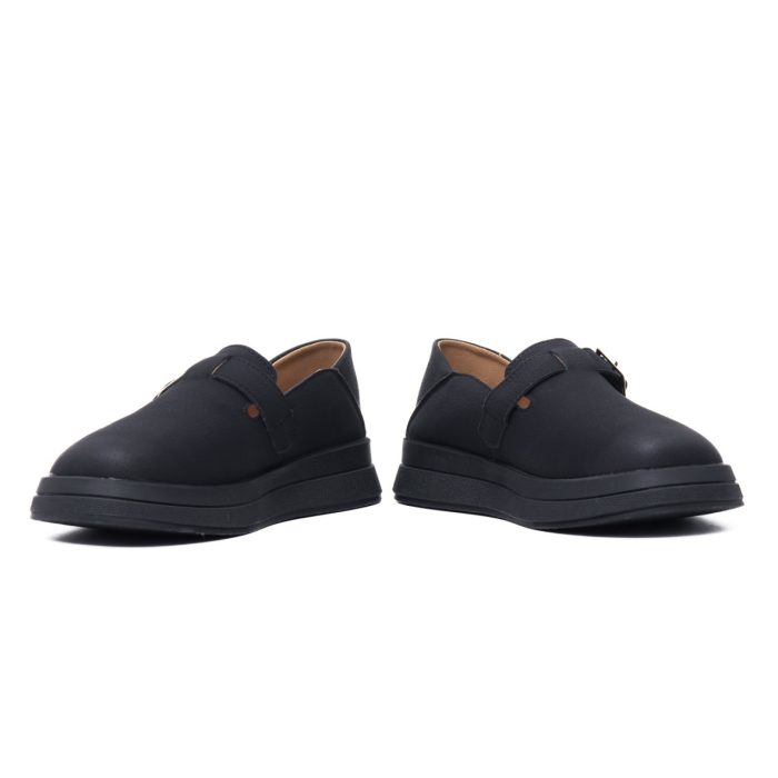 Pantofi dama din piele naturala, Feeling, 2809, negru - imagine 5