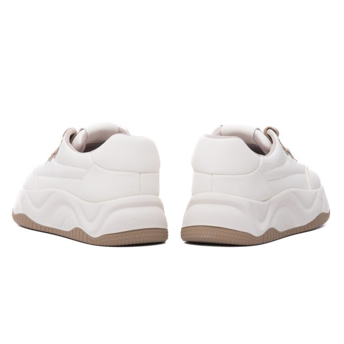 Pantofi dama sport din piele naturala, Feeling, 9927, alb - imagine 6
