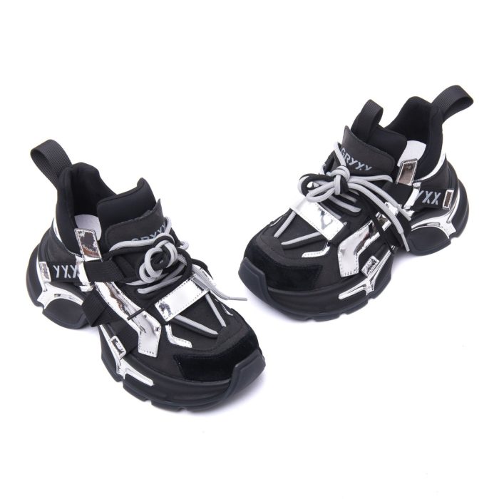 Pantofi dama sport din piele naturala, Gryxx, 6LMQ70008A 01-Z - imagine 2
