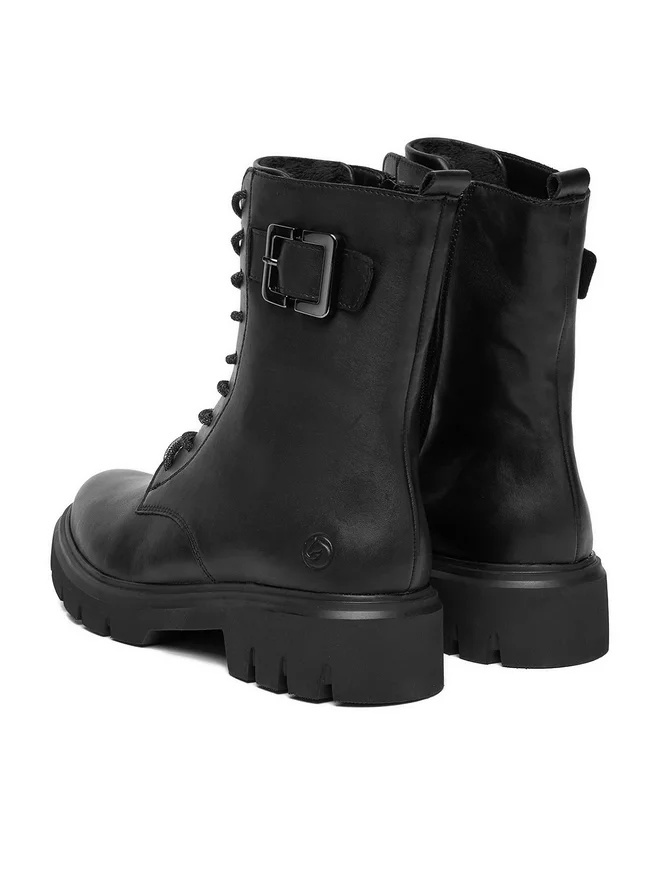 Bocanci Casual din Piele Naturală D1W82-00 - imagine 3