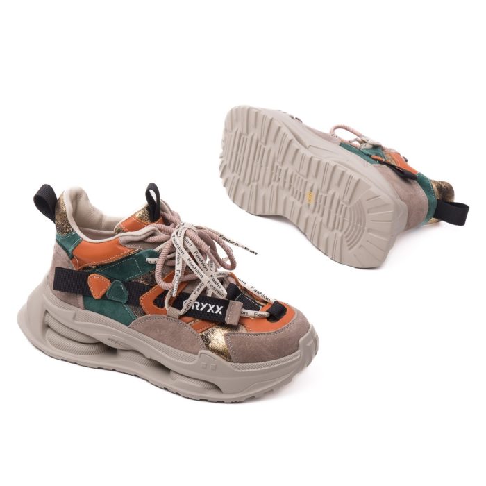 Ghete dama din piele, Gryxx, 3O36889B 97-Z, multicolor - imagine 4