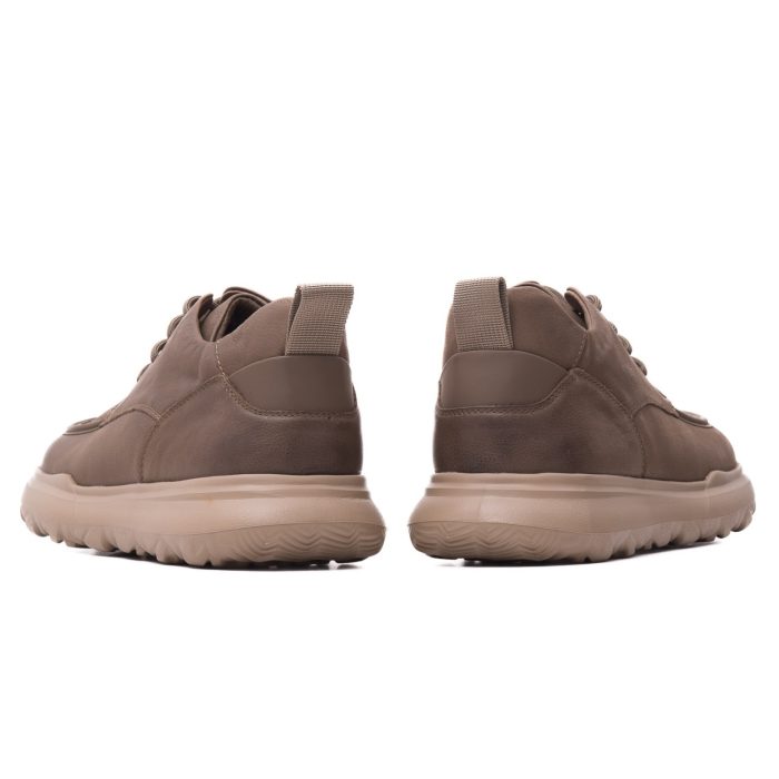Pantofi barbati din piele naturala nabuc, Otter, 7CCJ70007B 40-2, kaki - imagine 6