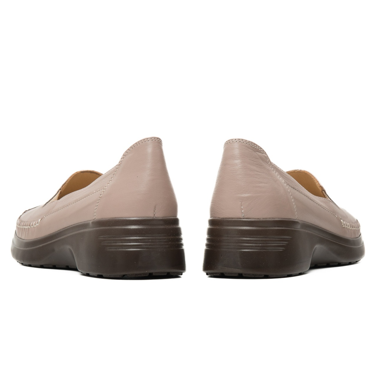 Pantofi dama din piele naturala, BIO.Flex, 134 B, bej - imagine 6