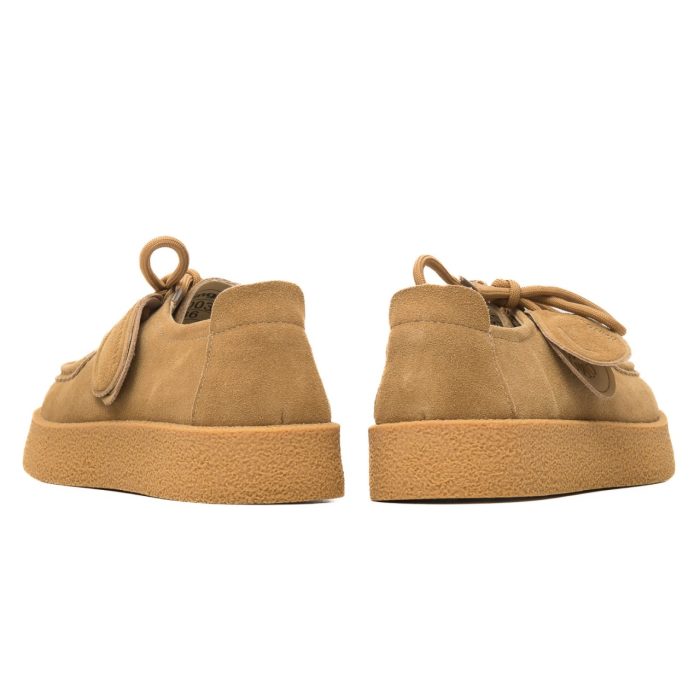 Pantofi dama din piele naturala nabuc, Feeling, T003, camel - imagine 6