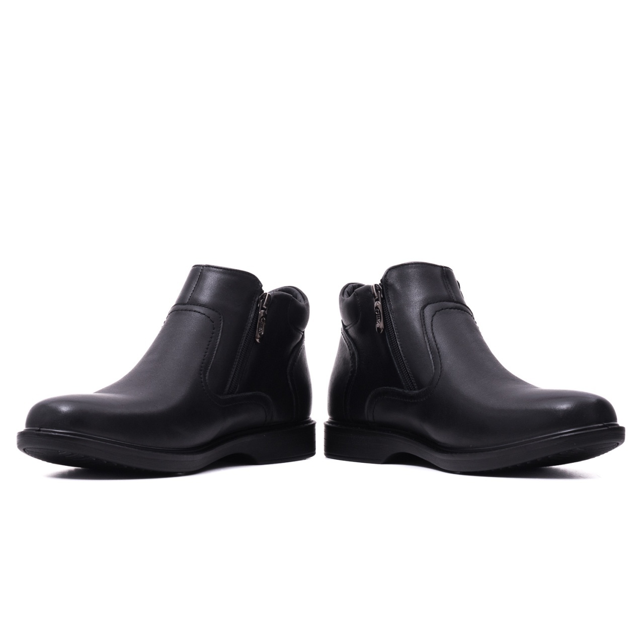 Ghete barbati din piele naturala, Otter, 28Z570008A 01-N, negru - imagine 4