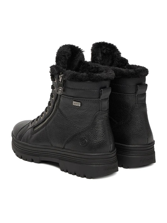 Ghete dama cu interior din lana de oaie D2U73-00 - imagine 4