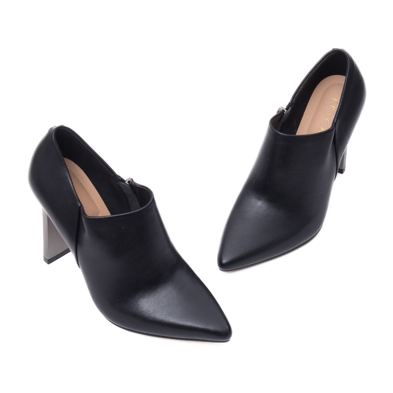 Pantofi dama din piele naturala, Epica V724A451-60D-N809 01-N, negru - imagine 2