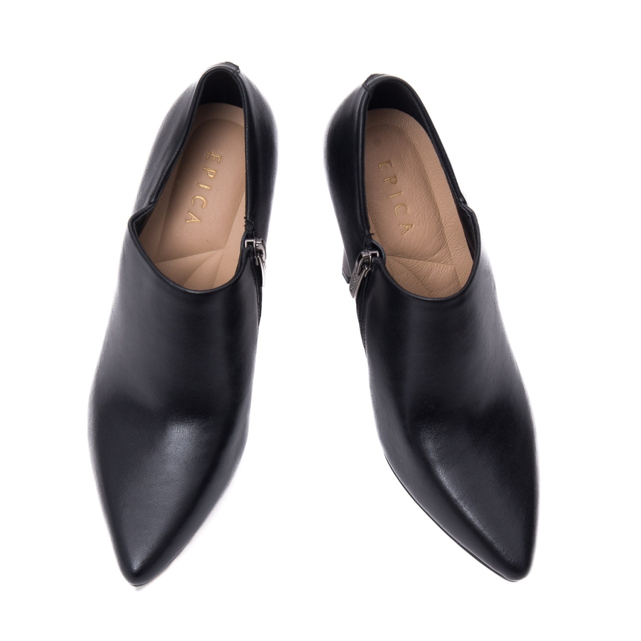 Pantofi dama din piele naturala, Epica V724A451-60D-N809 01-N, negru - imagine 4