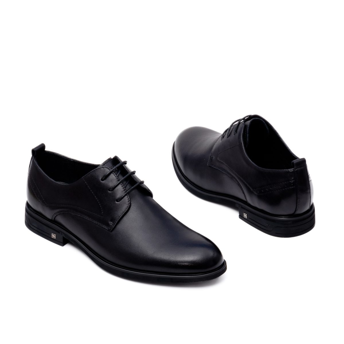 Pantofi Otter eleganti, piele naturala, E6E620006A 01-N, negru - imagine 3