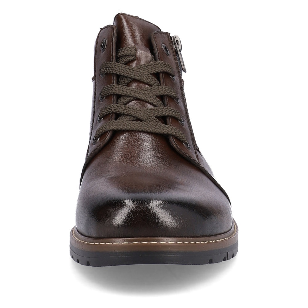 Ghete barbati piele naturala Rieker Havanna, 10502-25 - imagine 8