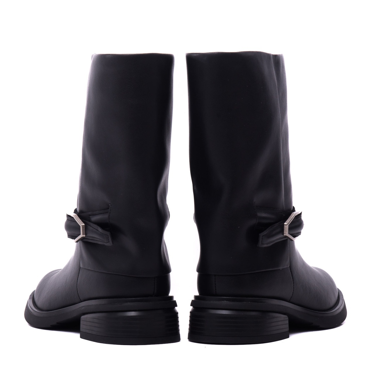 Ghete dama din piele naturala, Karisma, V724A494H-61B-N809 01-N, negru - imagine 8