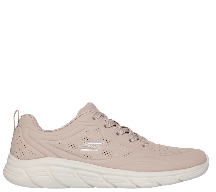 Pantofi sport damă Skechers BOBS 117715-TAN roz prăfuit, Memory Foam - imagine 4