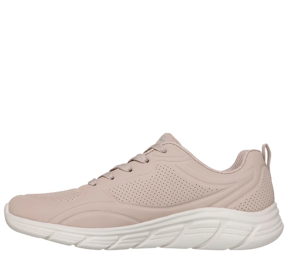 Pantofi sport damă Skechers BOBS 117715-TAN roz prăfuit, Memory Foam - imagine 5